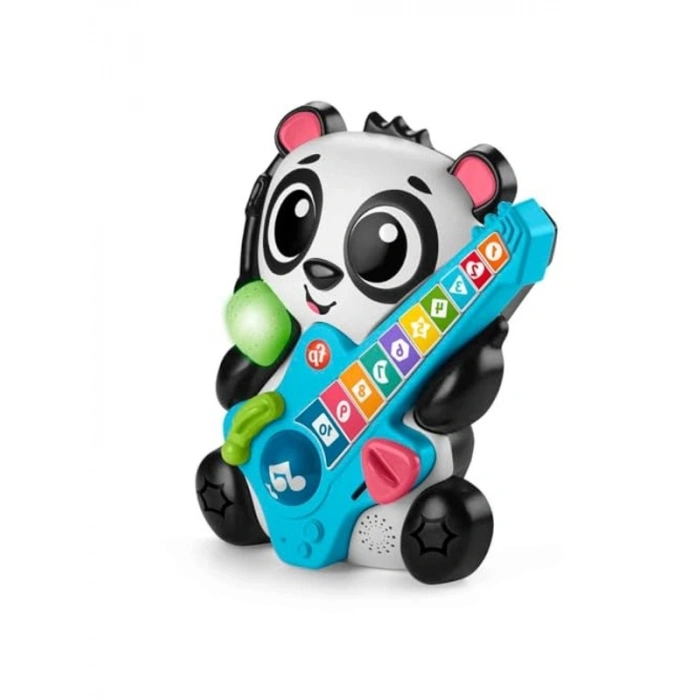 Eğitici Müzikli Panda Oyuncak, Bebekler için Işıklı Eğlence