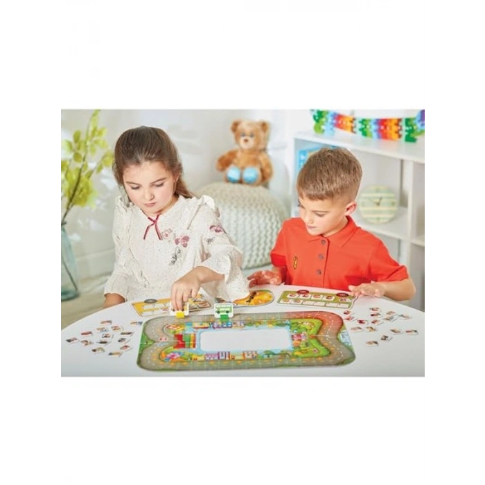 Eğitici Oyun Seti ile Otobüs Durağı, 4-8 Yaş Arası Çocuklar için (032)