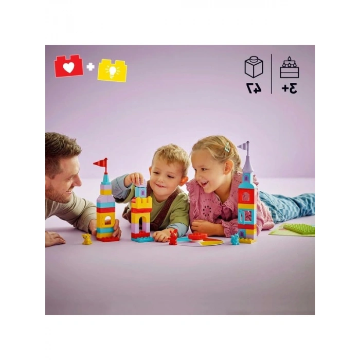 Eğitici Oyuncak Yapım Seti, 3 Figür ile Hayal Gücünü Geliştirin