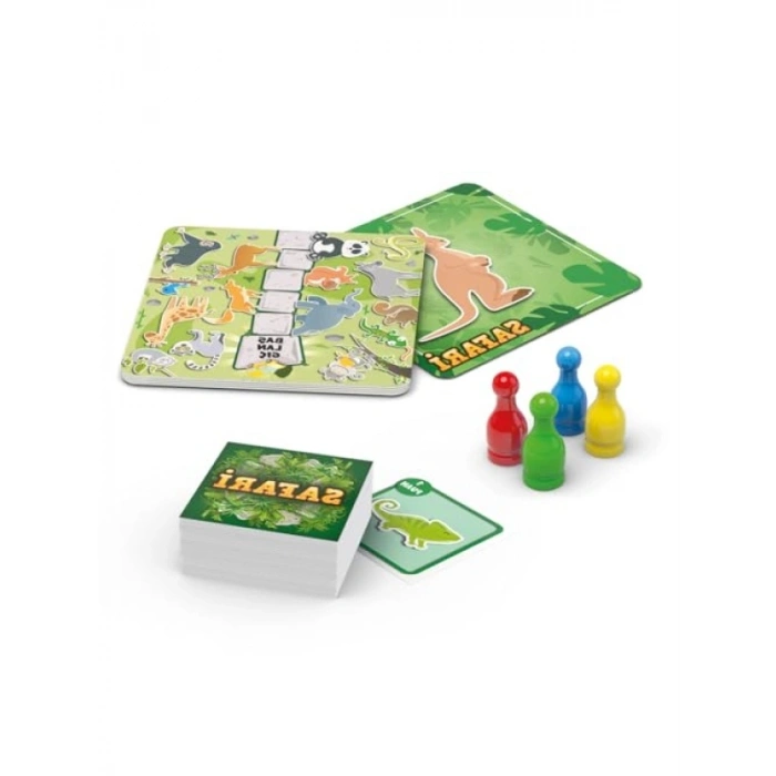 Eğitici Safari Oyuncak Seti