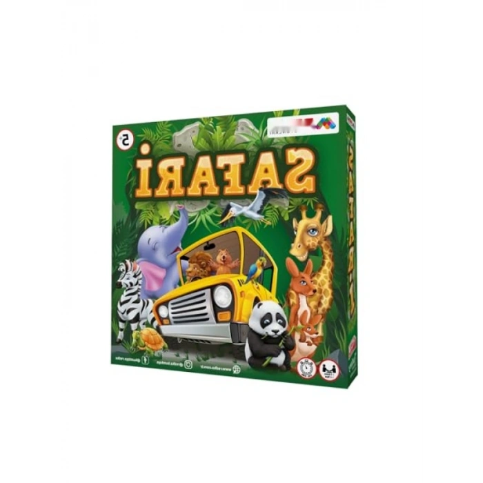 Eğitici Safari Oyuncak Seti