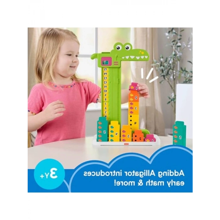 Eğitici Timsah Temalı Matematik Oyuncak Seti