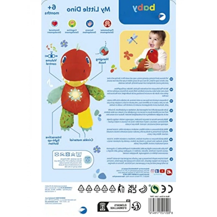 Eğitici Trex Dinozor Peluş Oyuncak