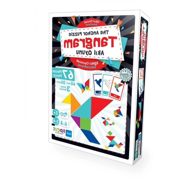 Eğitici ve Eğlenceli 67 Parça Tangram Seti