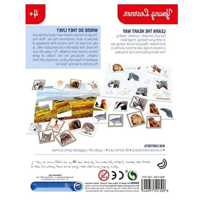 Eğitici Young Learner Oyun Seti - Nerede Yaşarlar