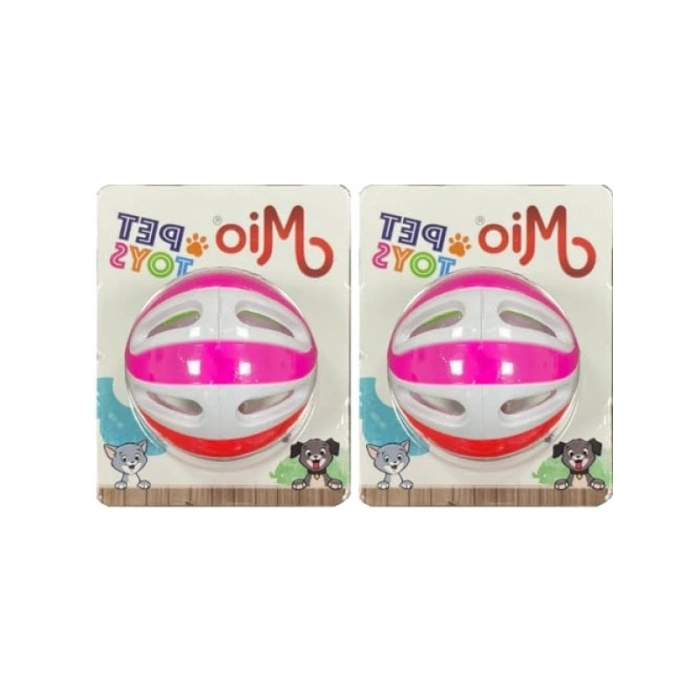 Eğlenceli Asetatlı Kedi Oyuncak Topları 5 cm (2 Paket)