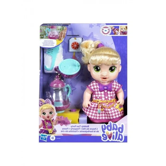 Eğlenceli Bubbly Çay Partisi Oyun Seti