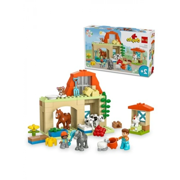 Eğlenceli Çiftlik Oyunu için Hayvan Bakım Seti