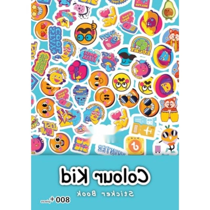 Eğlenceli Çıkartma Seti - 800+ Adet Planlama ve Hediye Stickers