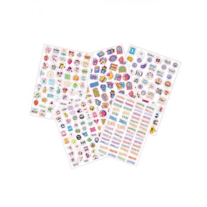Eğlenceli Çıkartma Seti - 800+ Adet Planlama ve Hediye Stickers
