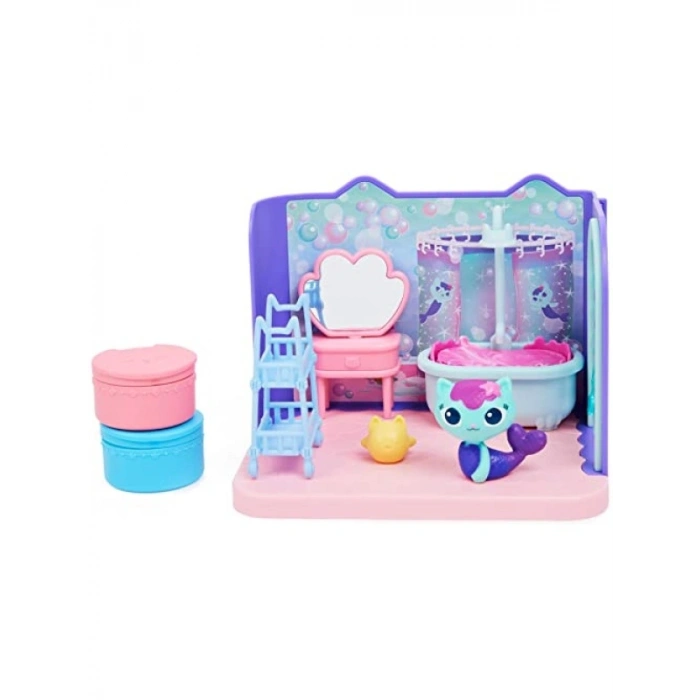 Eğlenceli Deniz Kedicikleri ile Lüks Banyo Oyun Seti