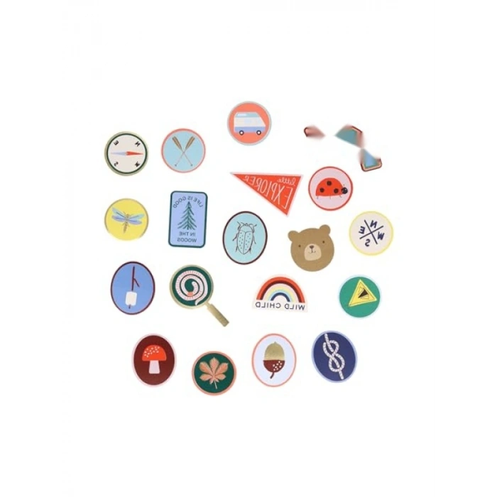 Eğlenceli Die-Cut Sticker Seti - 25 Adet