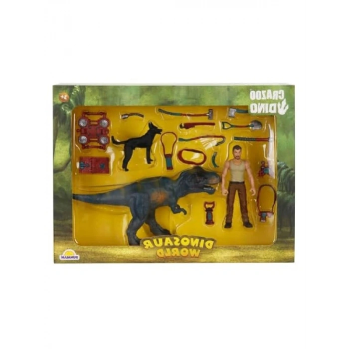 Eğlenceli Dinozor Figürleriyle Oyun Seti