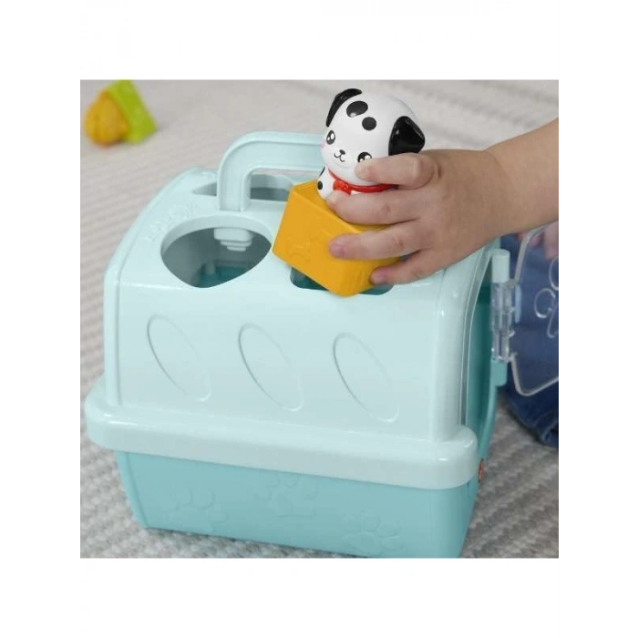 Eğlenceli Evcil Hayvan Taşıma Çantası - Şekil Eşleştirme Oyuncağı