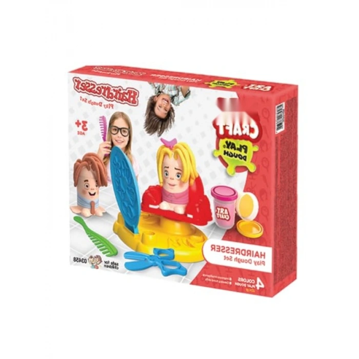 Eğlenceli Kuaför Oyun Hamur Seti