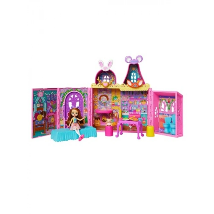 Eğlenceli Oyun Alanı Sunan Bebek Evi Seti