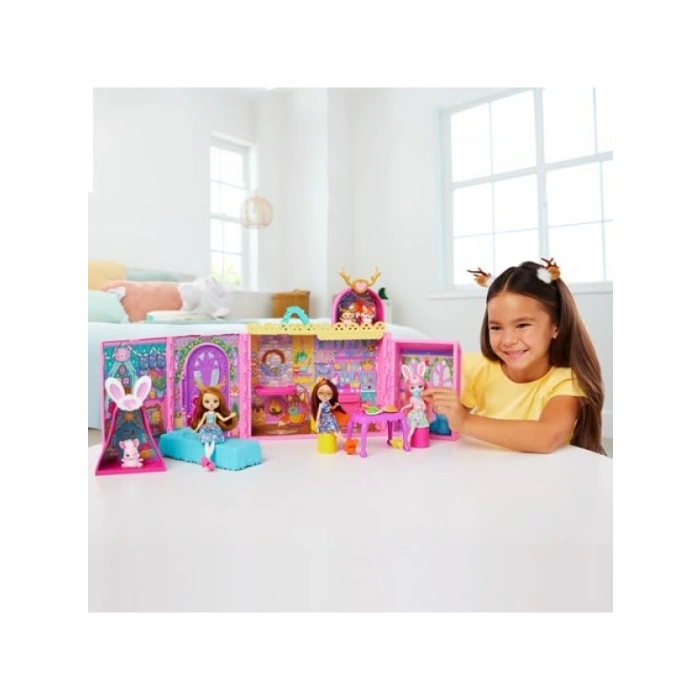 Eğlenceli Oyun Alanı Sunan Bebek Evi Seti