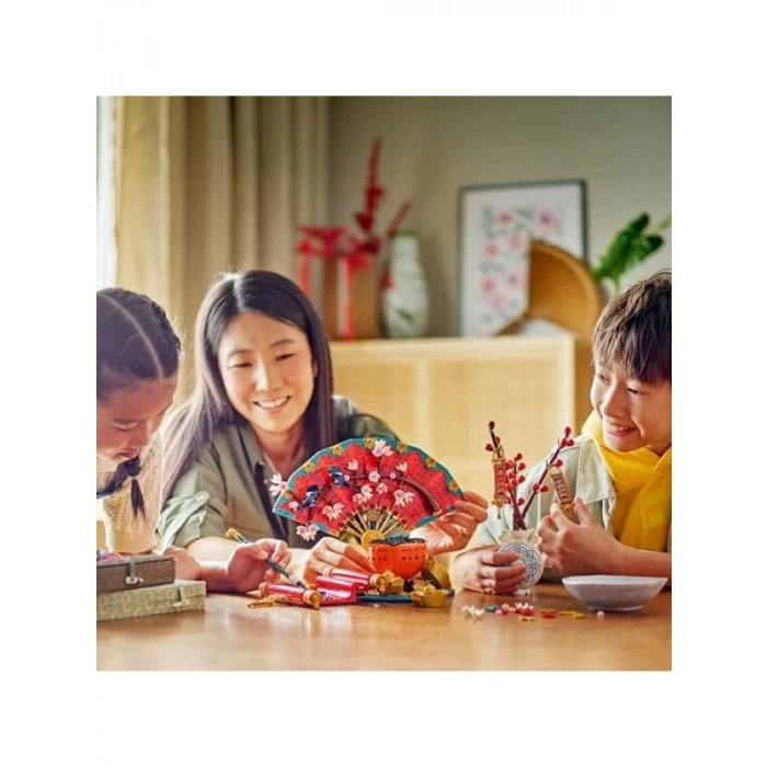 Eğlenceli Plastik Yapı Seti, Çin Festivalleri Temalı