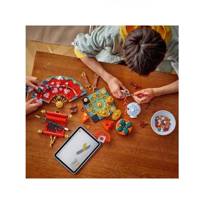 Eğlenceli Plastik Yapı Seti, Çin Festivalleri Temalı