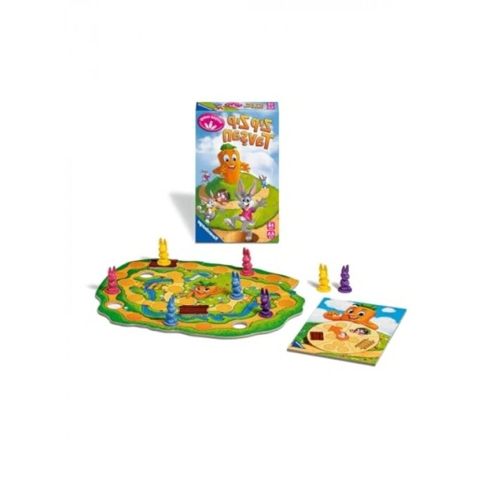 Eğlenceli Seyahat Oyunu Zıp Zıp Tavşan