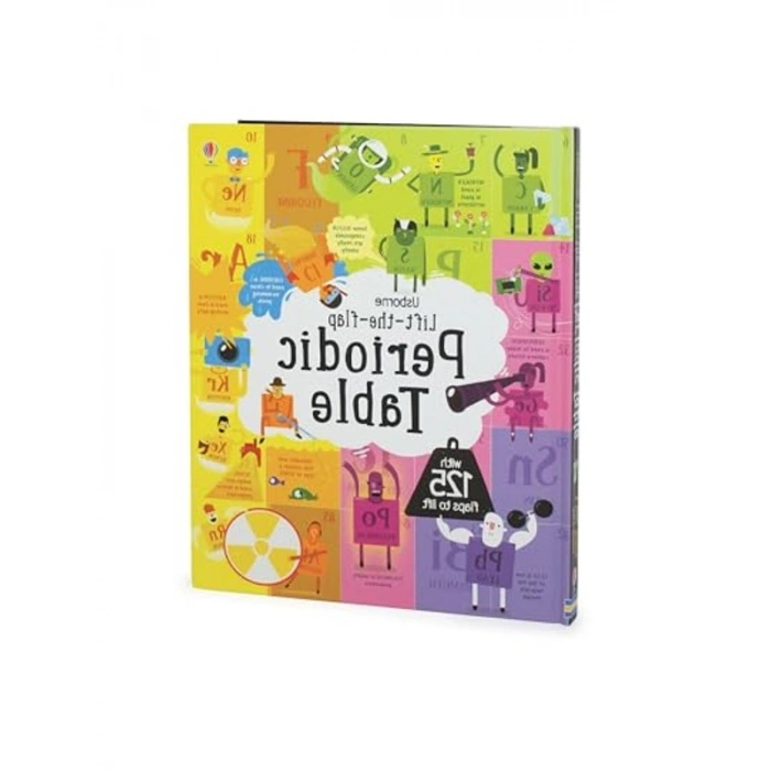 Eğlenceli ve Öğretici Lift-the-Flap Periyodik Tablo Kitabı