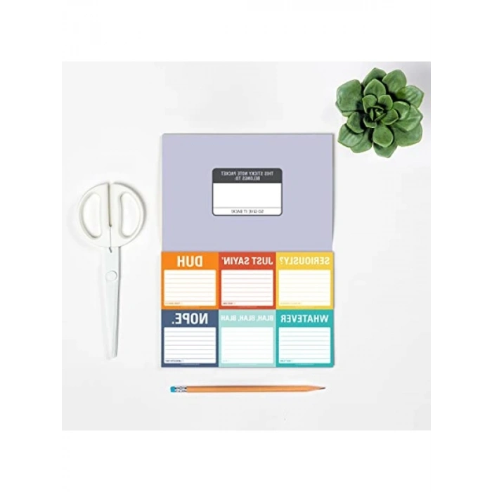 Eğlenceli Yapışkanlı Not Seti: Her Şey Yolunda