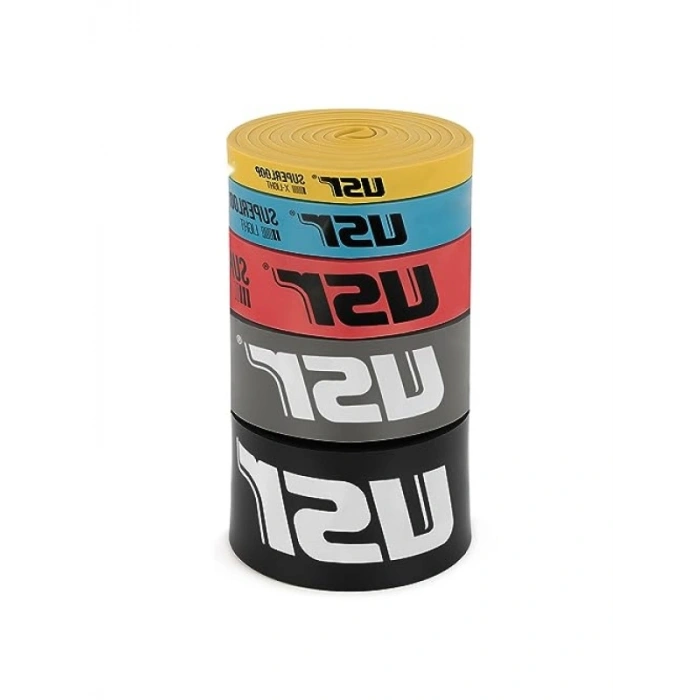 Egzersiz Lastiği Seti - 5 Farklı Genişlikte