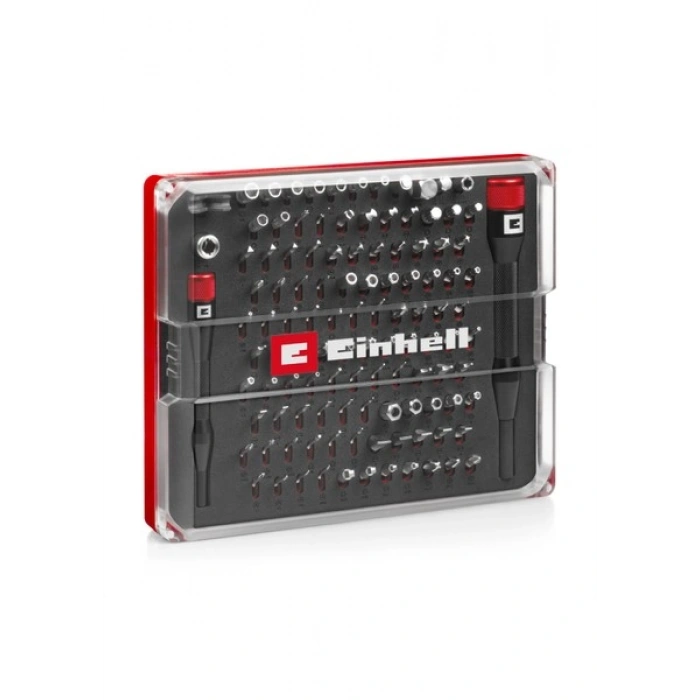 Einhell 114 Parça Hassas ve Elektronik Onarım Seti (hassas uçlar, kanca ucu, hassas soketler, tornavida uç tutucu, saklama kutusu dahil, uzatma adaptörü ile) - 49115040