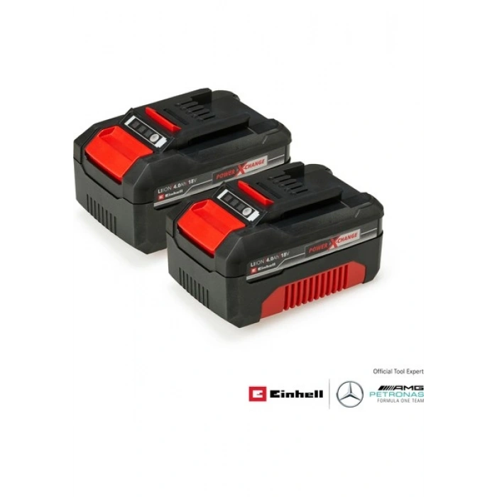 Einhell 4511489 2X18V 4,0AH Pxc Twinpack Cb Şarj Adaptörsüz Akü Seti