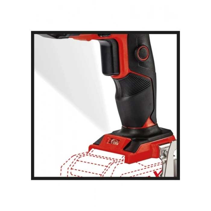 Einhell Akülü Alçıpan Vidalama TE-DY 18 Li-Solo Power X-Change (Lityum-İyon, 18 V, 4000 dev/dk, Derinlik Mesnedi, Sürekli Çalışma, Akü ve Şarj Cihazı dahil değildir, Çanta dahildir) - 4259980