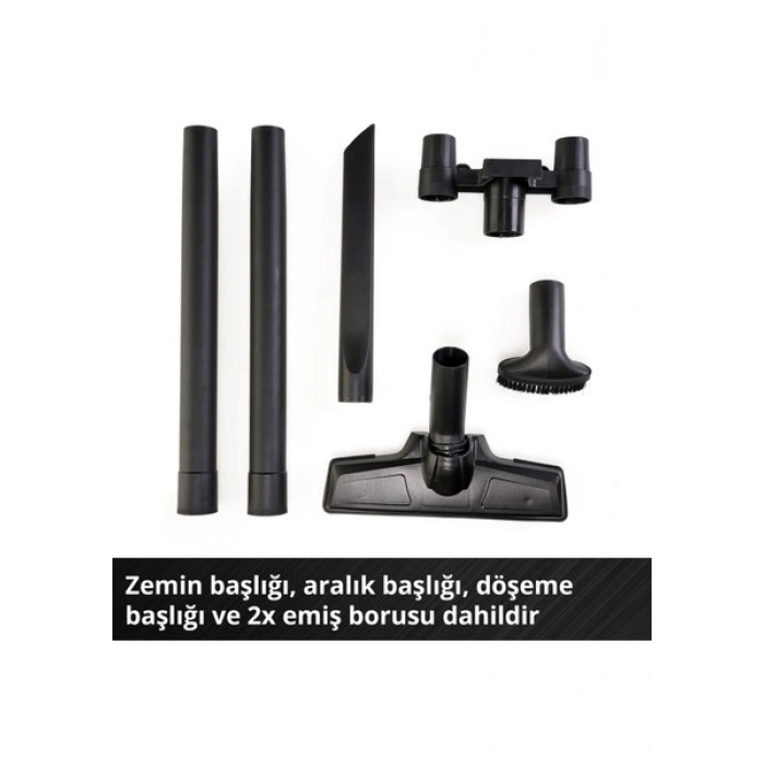 Einhell Akülü El Süpürgesi TE-HV 18/06 Li-Solo Power X-Change (18V, 72 mbar emiş gücü, dar alan başlığı, döşeme başlığı, zemin başlığı, 0,6 L toz haznesi dahil, akü dahil değildir) - 2347190