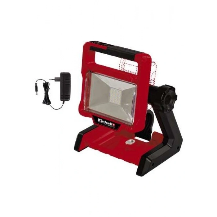 Einhell Akülü Projektör TE-CL 18/2000 LiAC - Solo Power X-Change (18 V, Lityum-İyon, döner ışık başlığı, Beyaz, Hibrit fonksiyon, Akü ve Şarj Cihazı Dahil Değildir) - 4514114