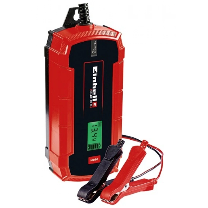 Einhell Ce-Bc 10M Akıllı Dijital Akü Şarj Cihazı 3-200 Ah 12 Volt 10 Amper IP65 Koruma