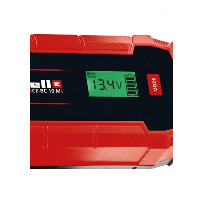 Einhell Ce-Bc 10M Akıllı Dijital Akü Şarj Cihazı 3-200 Ah 12 Volt 10 Amper IP65 Koruma