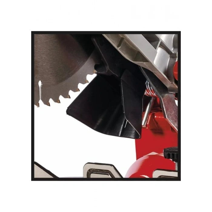 Einhell Gönye Testere TC-MS 216 (1600 W, max. 60 mm x 120 mm kesme derinliği/genişliği, Ø 216 mm testere bıçağı, eğilebilir testere başı, hızlı ayarlanabilir döner masa) - 4300370
