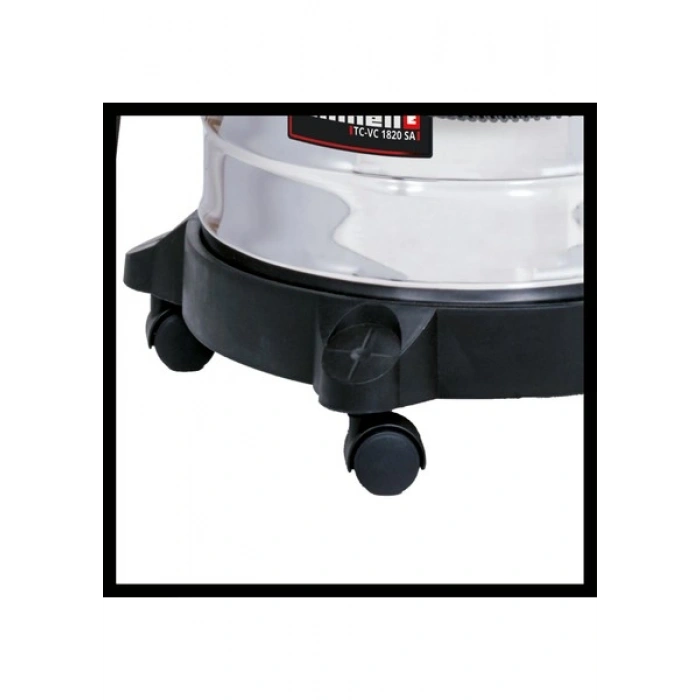 Einhell Islak/Kuru Endüstriyel Süpürge TC-VC 1820 SA (1250 Watt, 20L paslanmaz çelik tank, üfleme bağlantısı, aksesuar tutucu, hortum, başlık ve filtre dahil) - 2342425