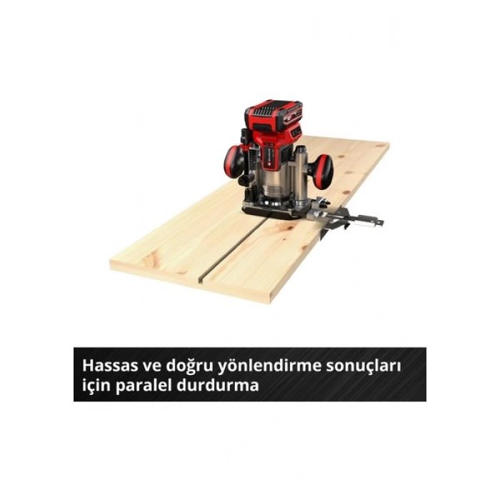 Einhell Professional Akülü Dik & Kenar Freze Seti TP-RO 18 Set Li BL-Solo Power X-Change (18 V, Kömürsüz, Hassas Freze Derinliği Ayarı, Aksesuar ve Çanta Dahil, Akü Dahil Değildir) - 4350410