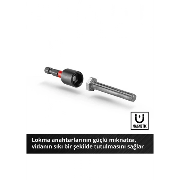 Einhell S-CASE 28 Parça Darbeye Dayanıklı Bits Uç Seti (25 Mm Uçlar, 50 Mm Uçlar, 60 Mm Uç Tutucu, Lokmalar Dahil Saklama Kutusu)