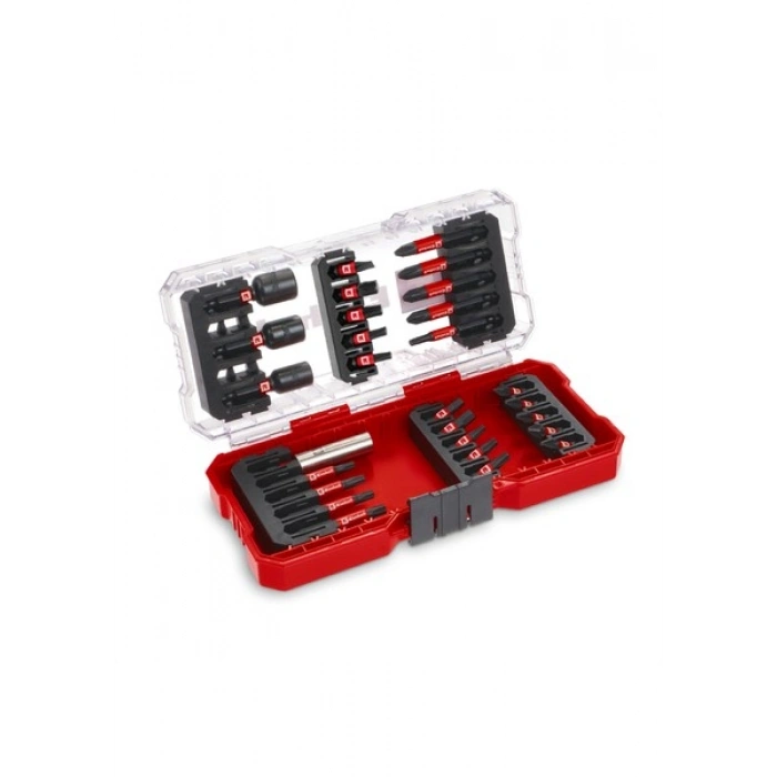 Einhell S-CASE 28 Parça Darbeye Dayanıklı Bits Uç Seti (25 Mm Uçlar, 50 Mm Uçlar, 60 Mm Uç Tutucu, Lokmalar Dahil Saklama Kutusu)