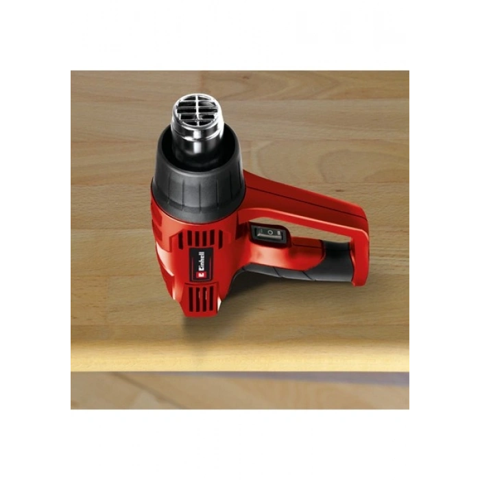 Einhell Sıcak Hava Tabancası TC-HA 2000/1 (2.000 W, 2 sıcaklık kademesi 350°C/550°C, 2 güç kademesi, aşırı ısınma koruması, 2 parçalı aksesuar dahil) - 4520184