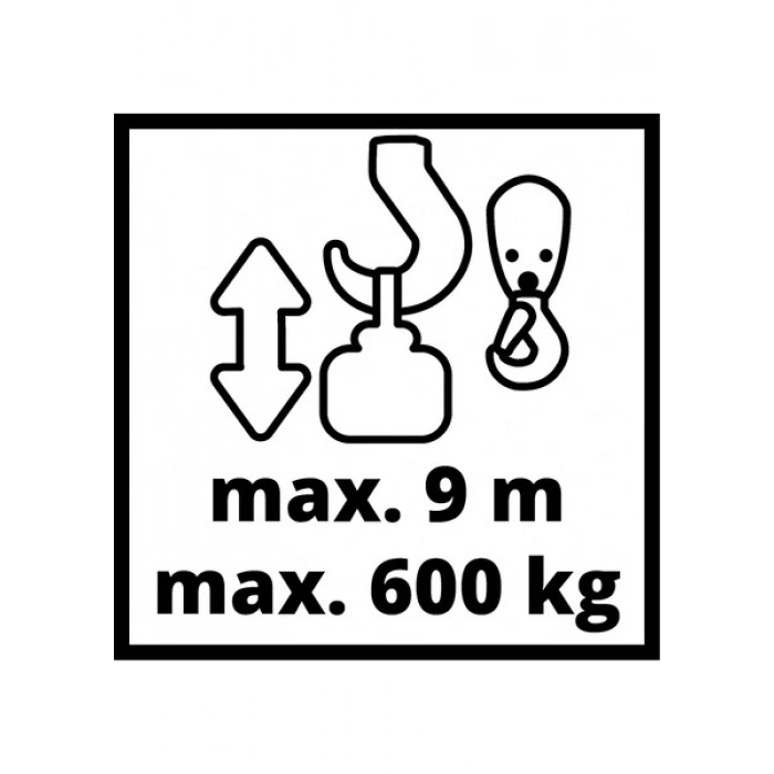 Einhell Tc-Eh 600 Elektrikli Vinç 600 Kg 1050 W