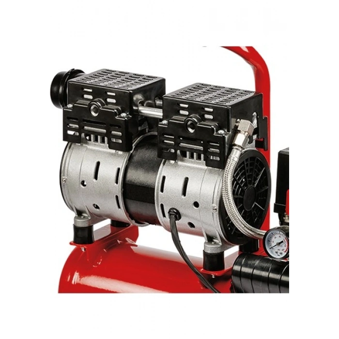Einhell TE-AC 6 Silent Kompresör 6 lt Hava Hacmi 8 bar Basınç Düşük Gürültü ile 0,75 hp Motor Gücü