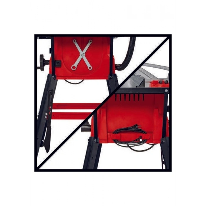 Einhell Tezgah Testere TC-TS 2025/2 U (2000 Watt, 85 mm kesme yüksekliği, Ø 250 mm testere bıçağı, masa genişletme, açılı cetvel, paralel cetvel) - 4340490