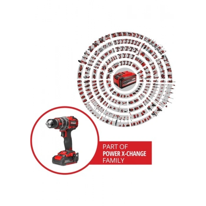 Einhell TP-CD 18/60 Li- i BL (1x2,0Ah), Akülü Darbeli Vidalama - 4514211