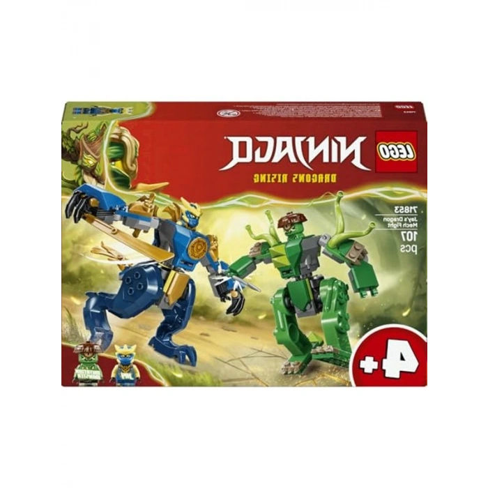 Ejderha Robotu ile Eğlenceli Ninjago Oyuncak Seti, 4 Yaş