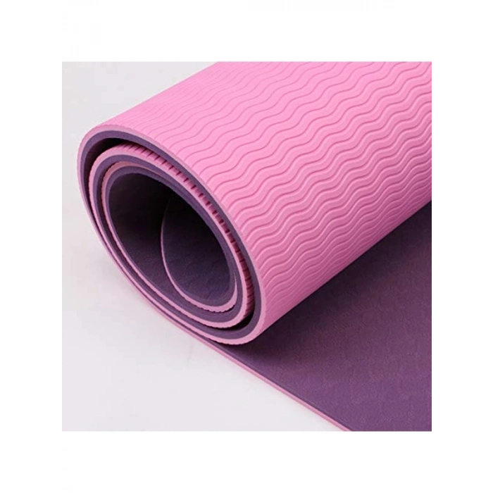 Ekolojik 6mm TPE Pilates Matı, Kaymaz ve Rahat Kullanım