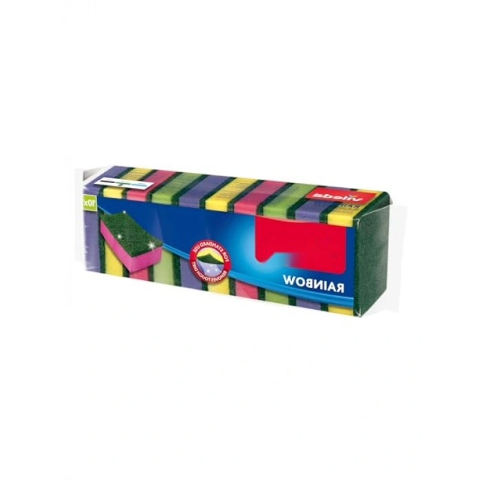 Ekonomik 10lu Bulaşık Süngeri, Renkli Seçenekler