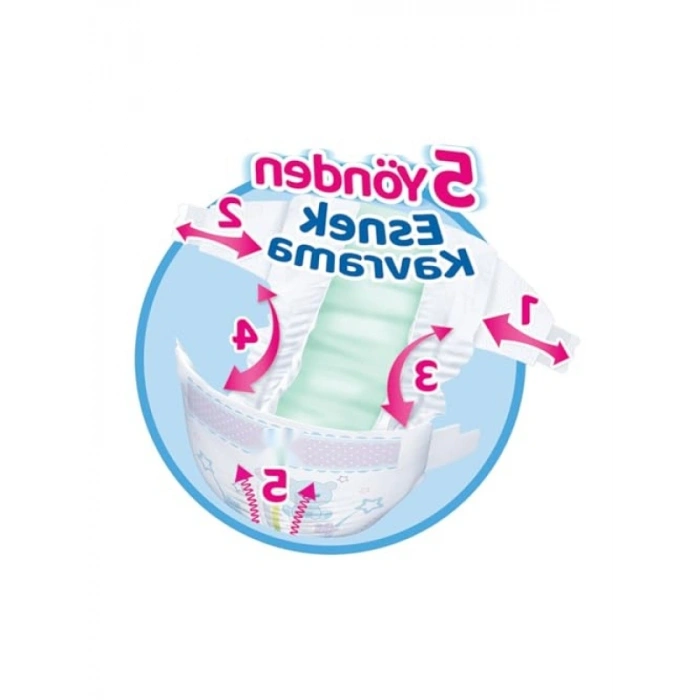 Ekonomik 3D Prematüre Bebek Bezi (30 Adet)