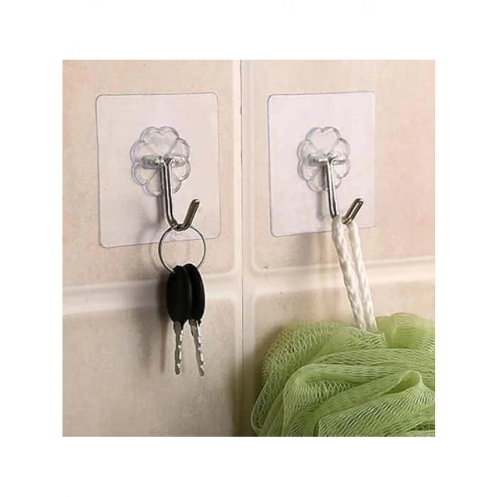 Ekonomik Fiyatlı 20 Adet Tekli Şeffaf Askı - 6 cm