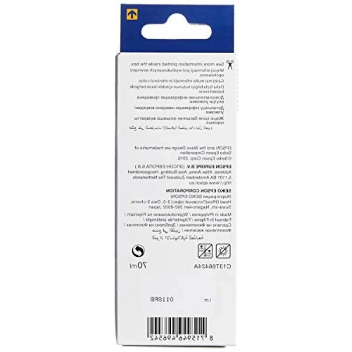 Ekonomik Mavi Kartuş - 70ml Kapasite ile Üstün Baskı Kalitesi